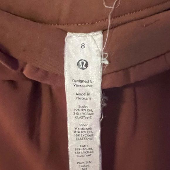 Lulu lemon full length joggers - Picture 2 of 2